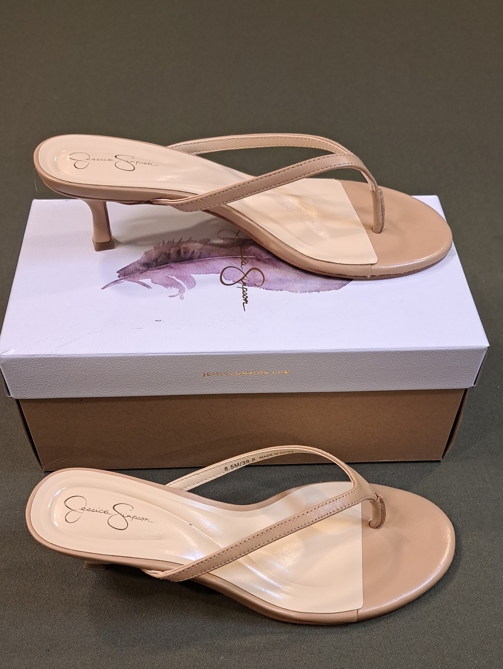 Jessica Simpson Yuri Sandal - Color: Buff - Size: 8.5